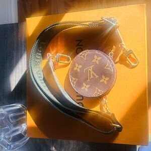 Louis Vuitton Monogram Strap and Coin Pouch